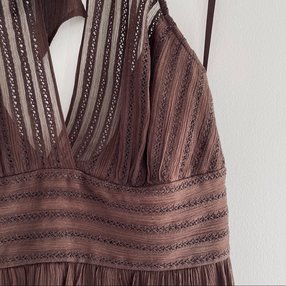 BCBGMaxAzria Halter Maxi Dress - Picture 5 of 15